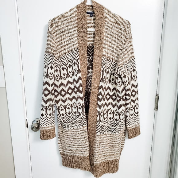 American Eagle Outfitters Sweaters - American Eagle Outfitters Long Knit Shrug Sweater
